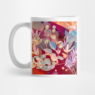 Colorful Vines Abstract Mug